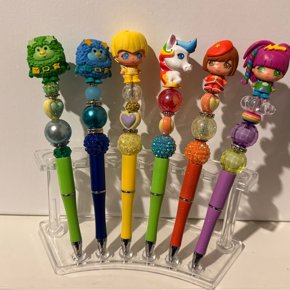 Rainbow Brite Starlite Horse Beaded Pen
